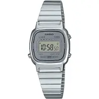 Casio LA670WEA-7EF digital klocka, silverfärgad