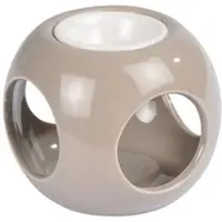 Homea keramisk doftbrännare i kubform, h. 6 cm