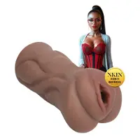 XKIN Librarian Paige - realistisk konstgjord vagina-masturbator (naturell)