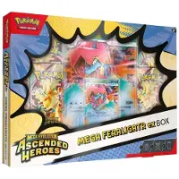 TCG Mega Evolution Ascended Heroes Mega Feraligatr ex Box kortspel