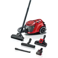 Bosch BGS41PET1 - Dammsugare - med behållare - utan påse - röd