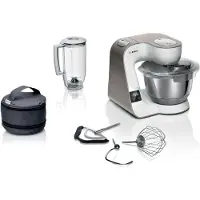 Bosch Serie 4 MUM5XW13, 3,9 l, Vit, 1,1 m, 2,7 l, 1 kg, Rostfritt stål