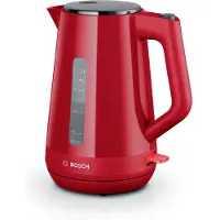 Bosch MyMoment TWK1M124 - Vattenkokare - 1.7 liter - 2.4 kW - mörkröd