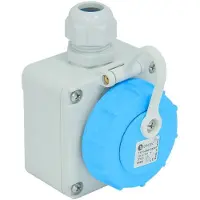 TP Electric Ytmonterat Tät Vattentätt Uttag 16A 230V Ip68