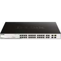 D-Link Poe 10/100/1000 Smart Switch 24 Portar