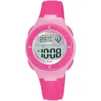 Lorus Digital Polyurethane Watch Durchsichtig