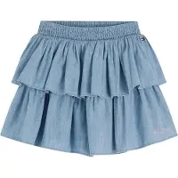 Tommy Hilfiger Kjol - Chambray - Denim Blue - - 14 år (164) - Kjol