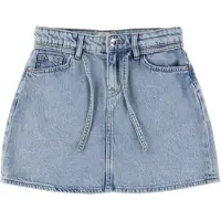 Kids Only Kjol - CookEden - Light Blue Denim - - 8 år (128) - Kjol