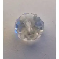 ABC-klubben Hängen Åk 2, Diamanter, 30 st : Glaspärla facetterad 12 x8 mm