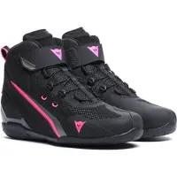 Dainese Herian Air dam Stövlar Svart/Neonrosa 39 Damer sort