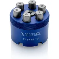 Knipex 97 59 65 TE1 Kontaktsökning Vriden kontakt 0.14 till 6 mm²