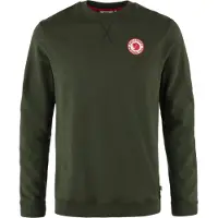 Fjällräven Men's 1960 Logo Badge Sweater Deep Forest