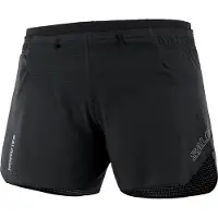 Salomon Women's Sense Aero 5'' Shorts Deep Black