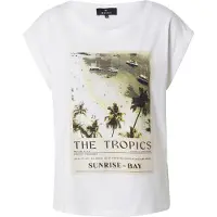 Monari T-shirt kräm / sand / grön / ljusgrön