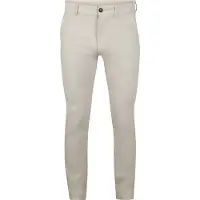 BOSS för män. 50547719 Beige Slim Chino Byxor (33/34), Casual, Bomull