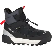 Viking Vinterkängor - Expower Warm GTX 1V SL - Black/Antracitgrå - - 34 - Vinterkängor