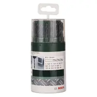 Bosch 2609255033 HSS Metall-spiralborrset 19 delar 1 mm, 1.5 mm, 2 mm, 2.5 mm, 3 mm, 3.5 mm, 4 mm, 4.5 mm, 5 mm, 5.5 mm, 6 mm, 6.5 mm, 7 mm, 7.5
