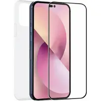 Muvit For Change Iphone 14 Pro Max Screen Protector+ Silicone Telefonfodral