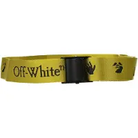 OFF-WHITE Gul Tyg Regulart Bälte