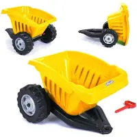 Woopie cykelkärra ACTIVE TRAILER gul 35 kg