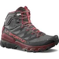 La Sportiva - Vandringsskor herr - Ultra Raptor 3 Mid GTX Carbon/Redwood för Unisex - Storlek 44,5 - Svart