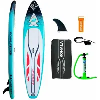 Kohala Arrow 2 Blå Uppblåsbar Paddle Surfbräda med Tillbehör (335 x 75 x 15 cm)