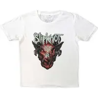 Ginza.se Slipknot: Kids T-Shirt/Infected Goat (White) (Back Print) (11-12 Years)