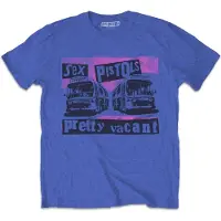 Ginza.se The Sex Pistols: Kids T-Shirt/Pretty Vacant Coaches (Blue) (7-8 Years)