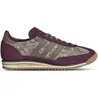 Adidas Låg sneaker 'SL 72 OG X Liberty London' beige / gyttjefärgad / vinröd