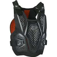 FOX Raceframe Impact D3O SW bröstplåt Svart S/M Unisex sort