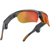Mtp Products E08 AI Sports smarta glasögon med röststyrning - svart / orange