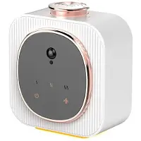 Wella Vattenlös Aromaterapimaskin Uppladdningsbar Nebulisatordiffusor Väggmonterad Beröringssensor Aromaterapi för Eteriska Oljor