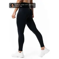 Relode Aura Seamless Scrunch Tights - Black