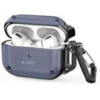 Tech-Protect Rough Hook Case med karbinhake för Apple AirPods Pro 1 / 2 - Blå