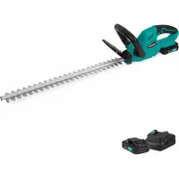 Vonroc Batteridriven Häcktrimmer 20V – Bladlängd 520mm – Klippbredd 14mm - Inkl. 2.0Ah batteri och laddare