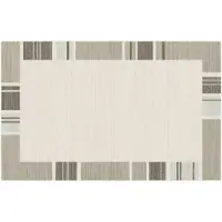 vidaXL Matta kort lugg flerfärgad inomhus/utomhus 190x300 cm halkfri