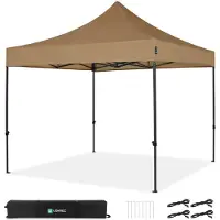 Vonroc Easy-Up Partytält - 3x3 m | Beige