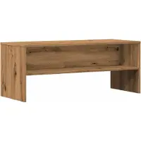 vidaXL Tv-bänk artisan ek 100x40x40 cm konstruerat trä
