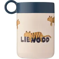 Liewood Isoleringsbehållare 'Kiani' kräm / marinblå / konjak