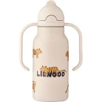 Liewood Vattenflaska - Kimmie - 250 ml - Tiger/Sandy - - One Size - Vattenflaska