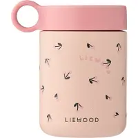 Liewood Termobehållare - Kiani - 350 ml - Mini Cherry Heart/Rose - - One Size - Termosflaska