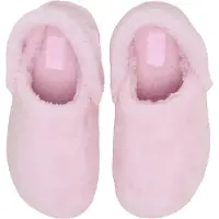 Crocs Classic Cozzzy Polyester Kvinnors Rosa Mjölktofflor