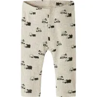 Name it Leggings - Rib - NbmKontor - Peyote Melange - - 68 - Leggings