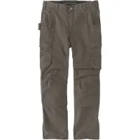 Carhartt Relaxed Fit Straight Steel Rugged Flex Ripstop Double-Front Cargo Byxor