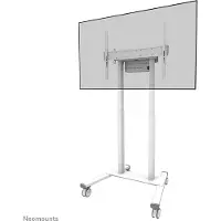 NeoMounts FL55-875WH1 - Vagn - för platt panel - motoriserad - låsbar - stål - vit - skärmstorlek: 55-100 - för Neomounts AV1-875BL