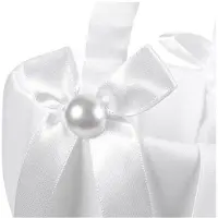 Semoic 6-Pack BröLlop Satin Blomma , Romantisk Bowknot Fest Rose Flower Girl
