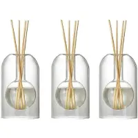 Semoic 3X FörvaringsbehåLlare Diffuserflaskor Aromaterapi Diffuserflaska Modern Diffuser Glasflaska Eterisk Olja Organizers,A