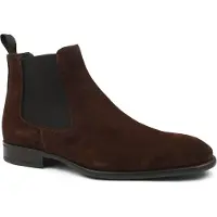 Giorgio Armani Boy Chelsea Boots Brun Storlek