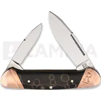 Rough Ryder Canoe Copper Swirl pocket knife