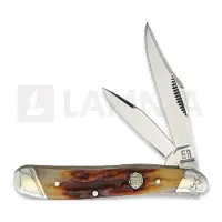 Rough Ryder Peanut Brown Stag Bone